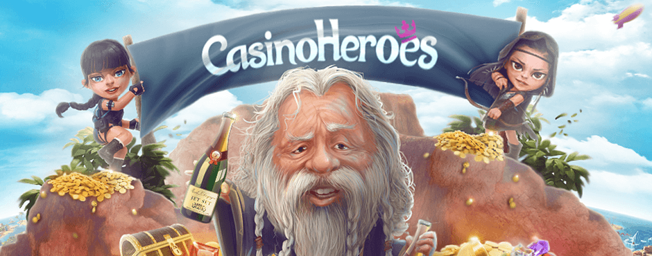 Casino Heroes - karaktärer