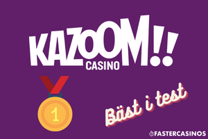 Kazoom blev bäst i test av alla bankid casinon