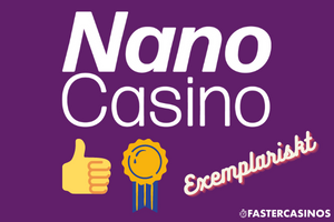 Nano casino är ett exemplariskt bankid casino
